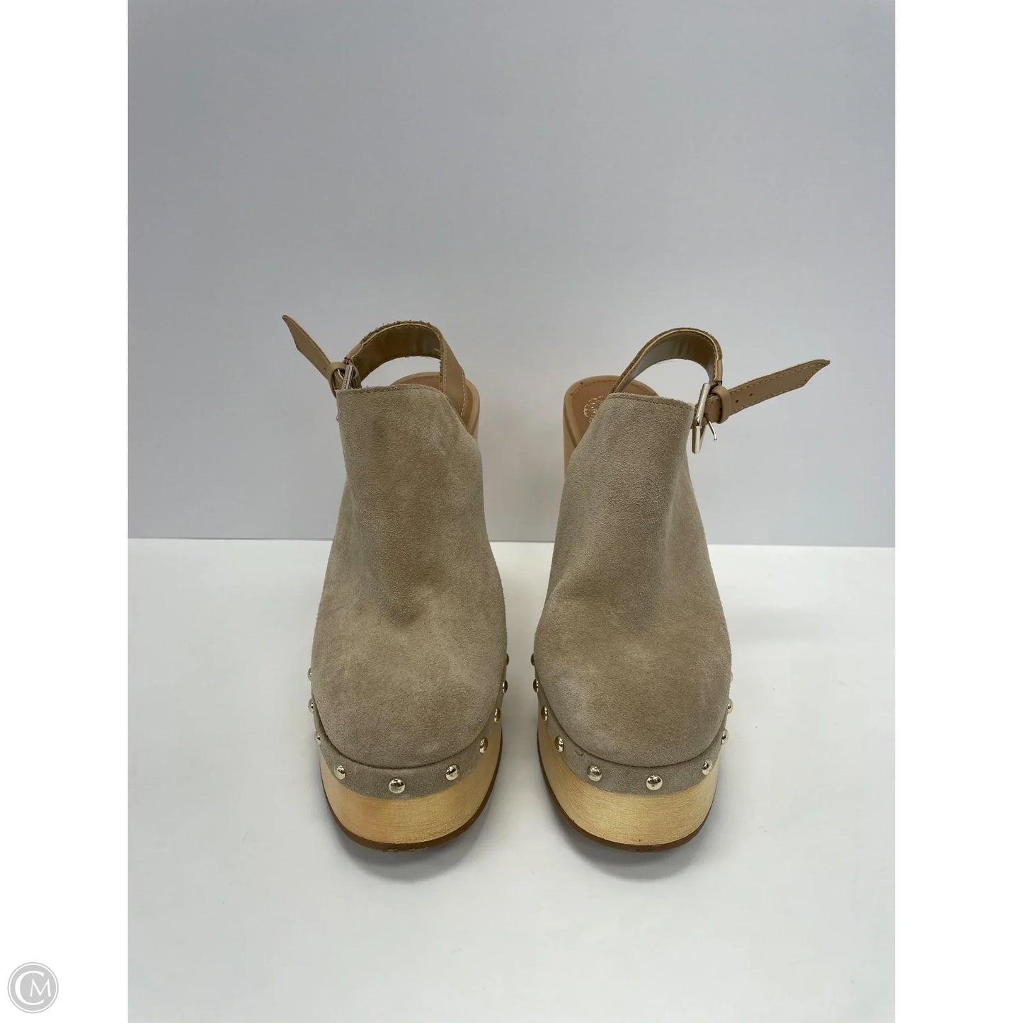 Shoes Heels Block By Vince Camuto In Tan, Size: 6