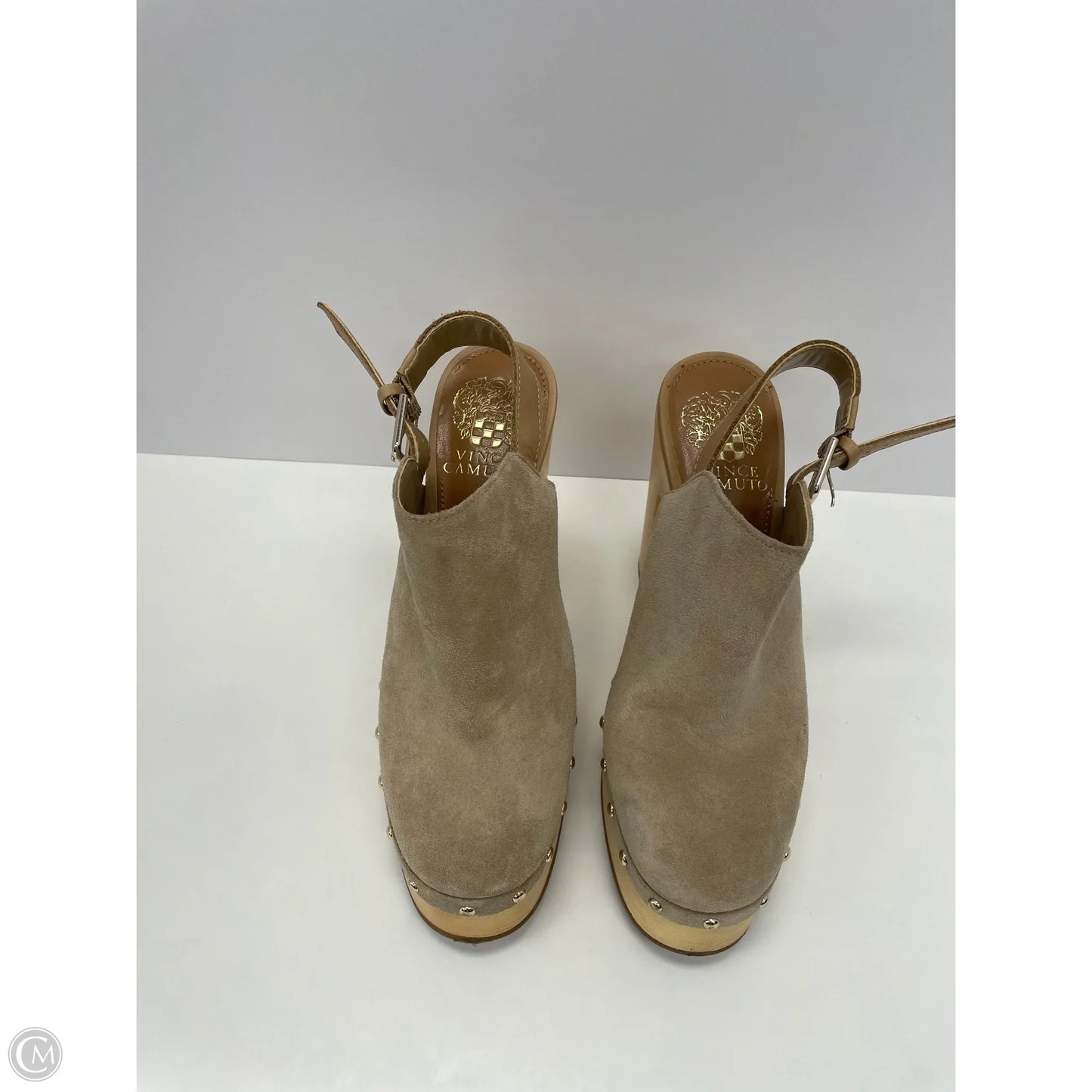 Shoes Heels Block By Vince Camuto In Tan, Size: 6