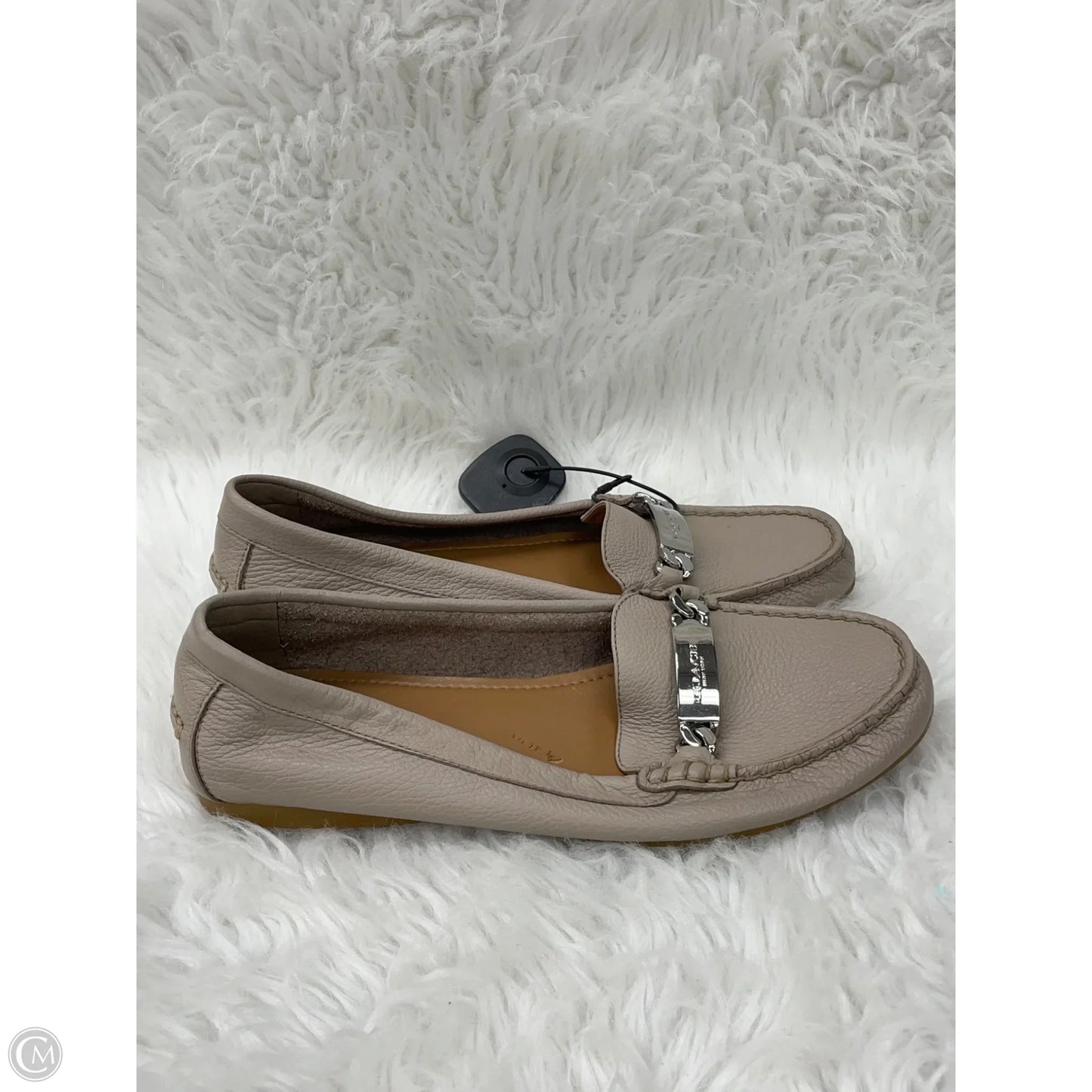 Shoes Designer By Coach In Tan, Size: 8.5