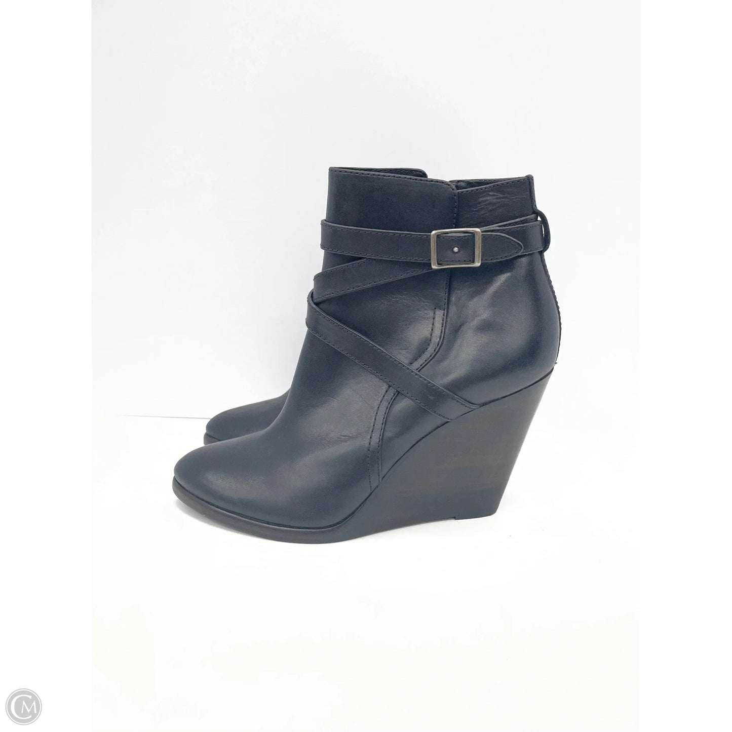 Shoes Designer By Frye In Black, Size: 8.5