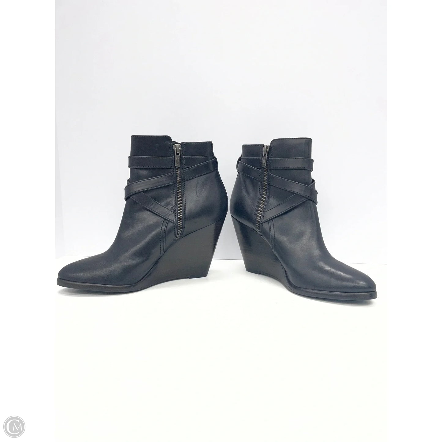 Shoes Designer By Frye In Black, Size: 8.5