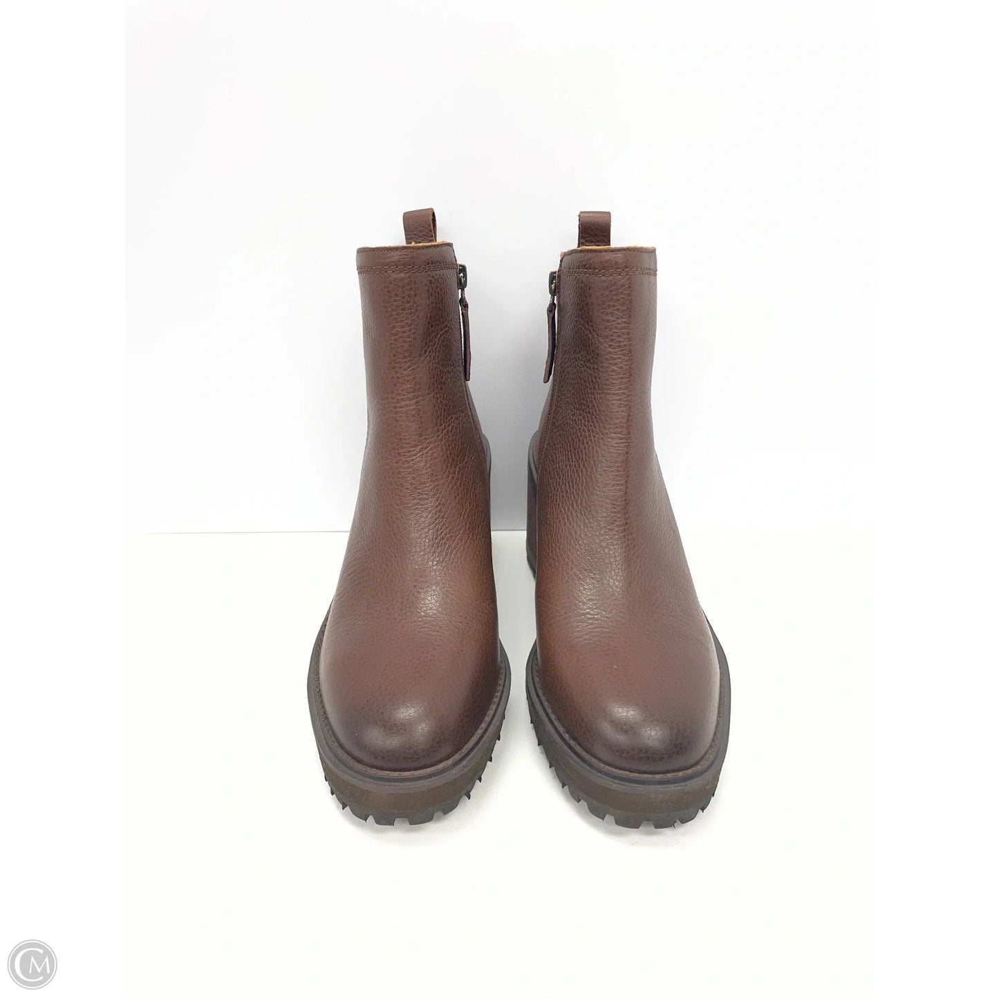 Boots Leather By Zodiac In Brown, Size: 9.5