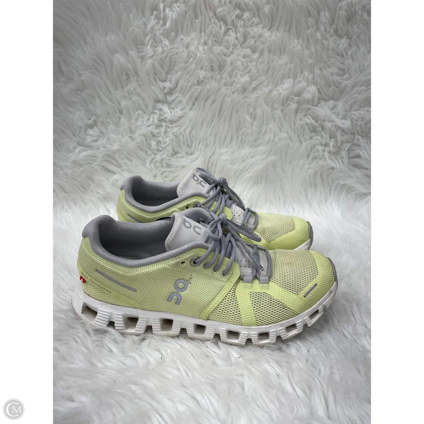 Shoes Athletic By On In Green & Grey, Size: 7