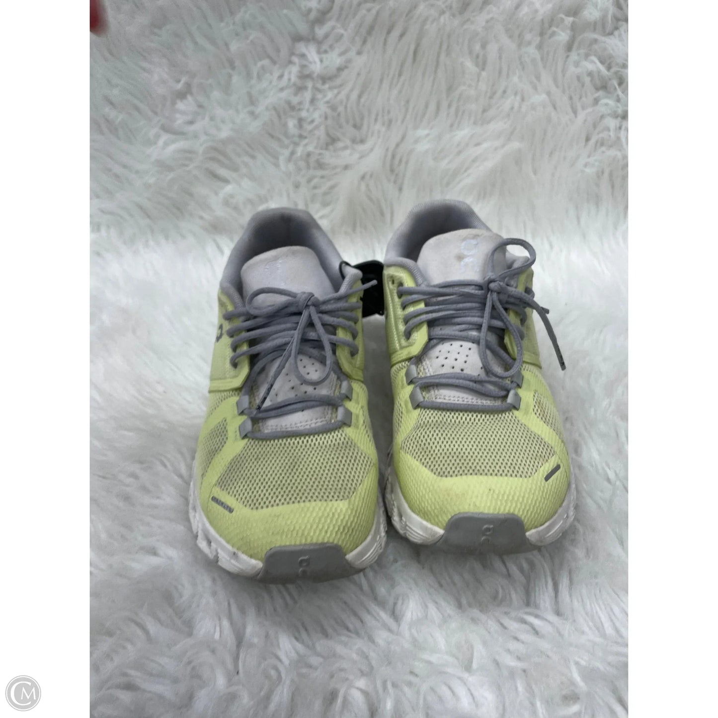 Shoes Athletic By On In Green & Grey, Size: 7