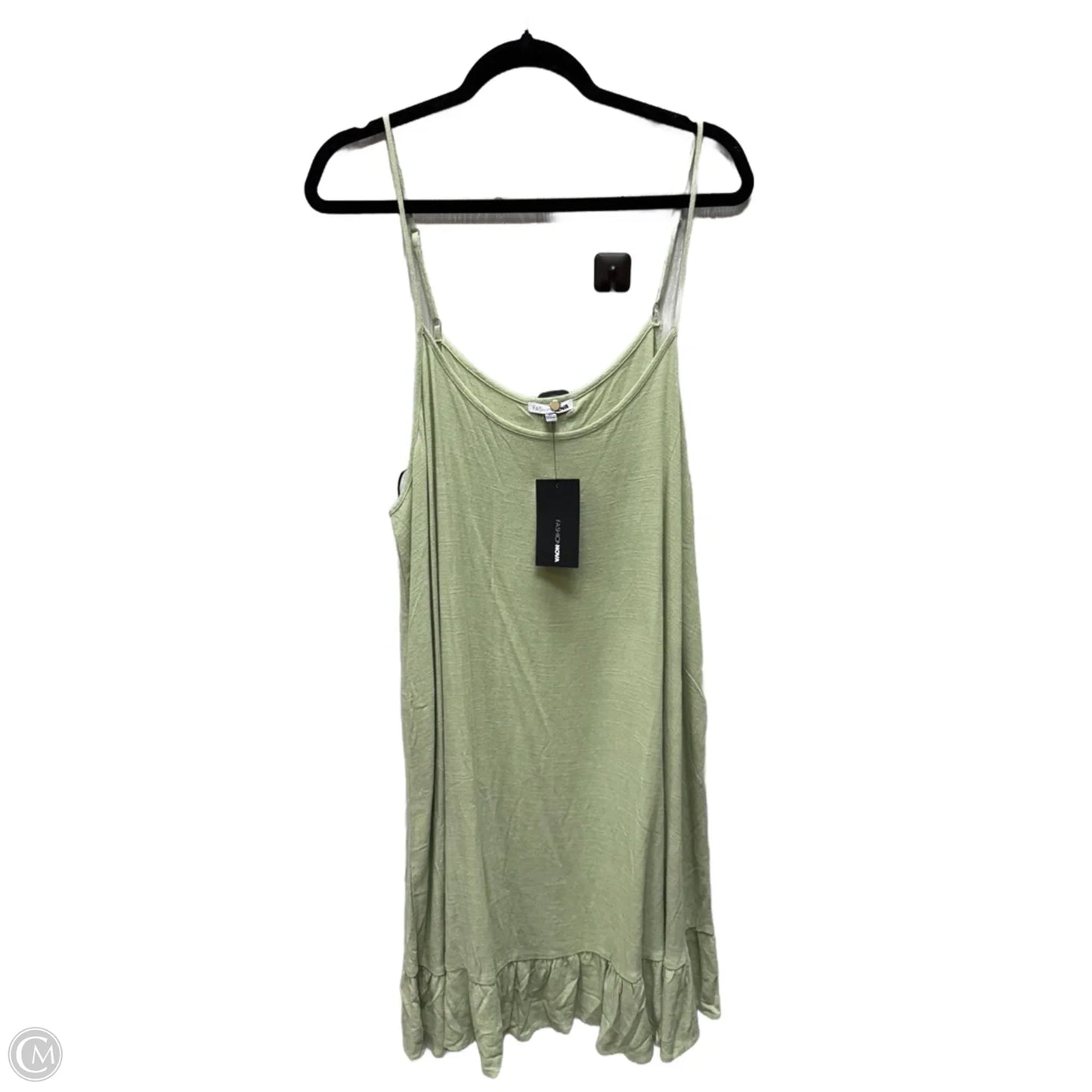 Dress Casual Short By Fashion Nova In Green, Size: 3x