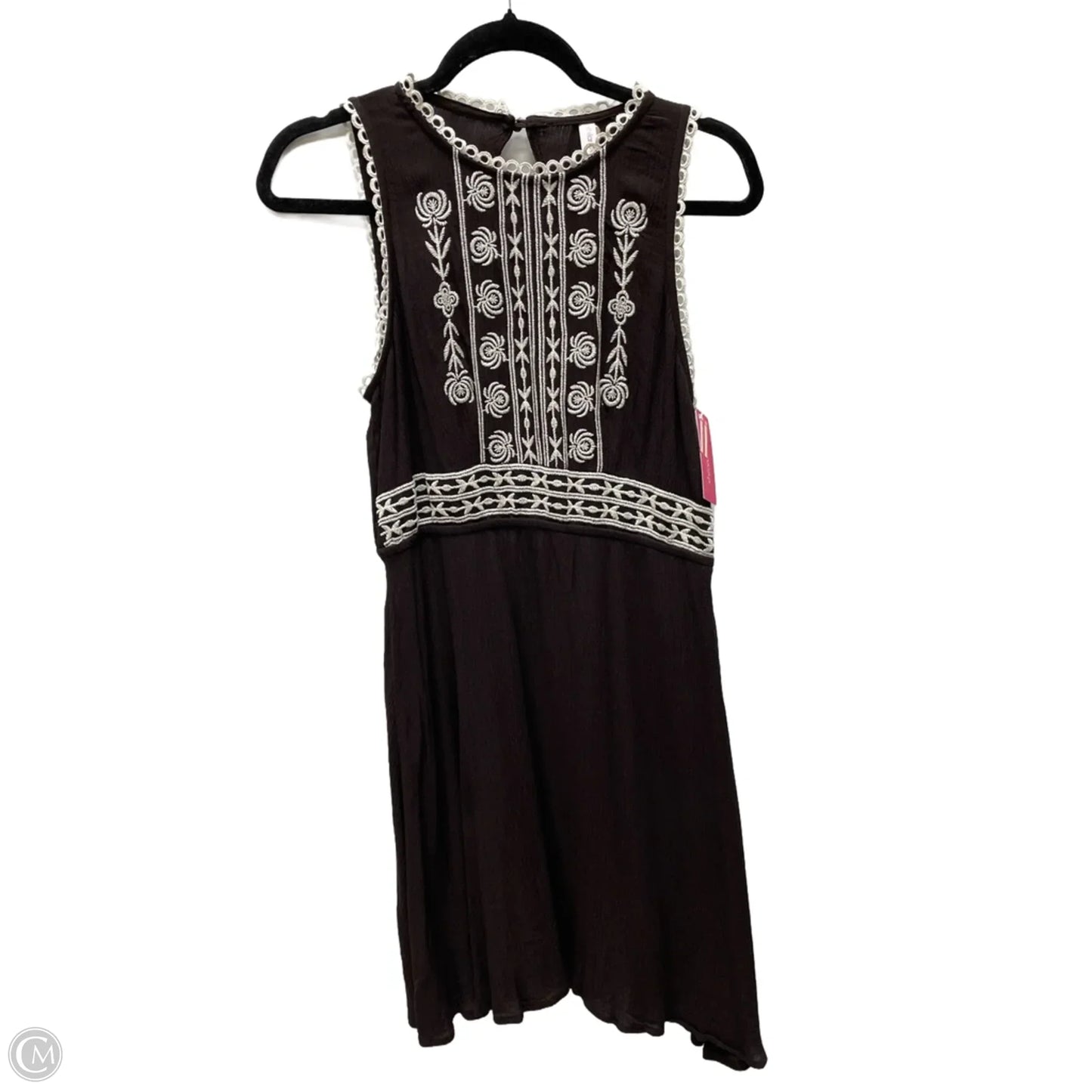 Dress Casual Short By Xhilaration In Brown & White, Size: M