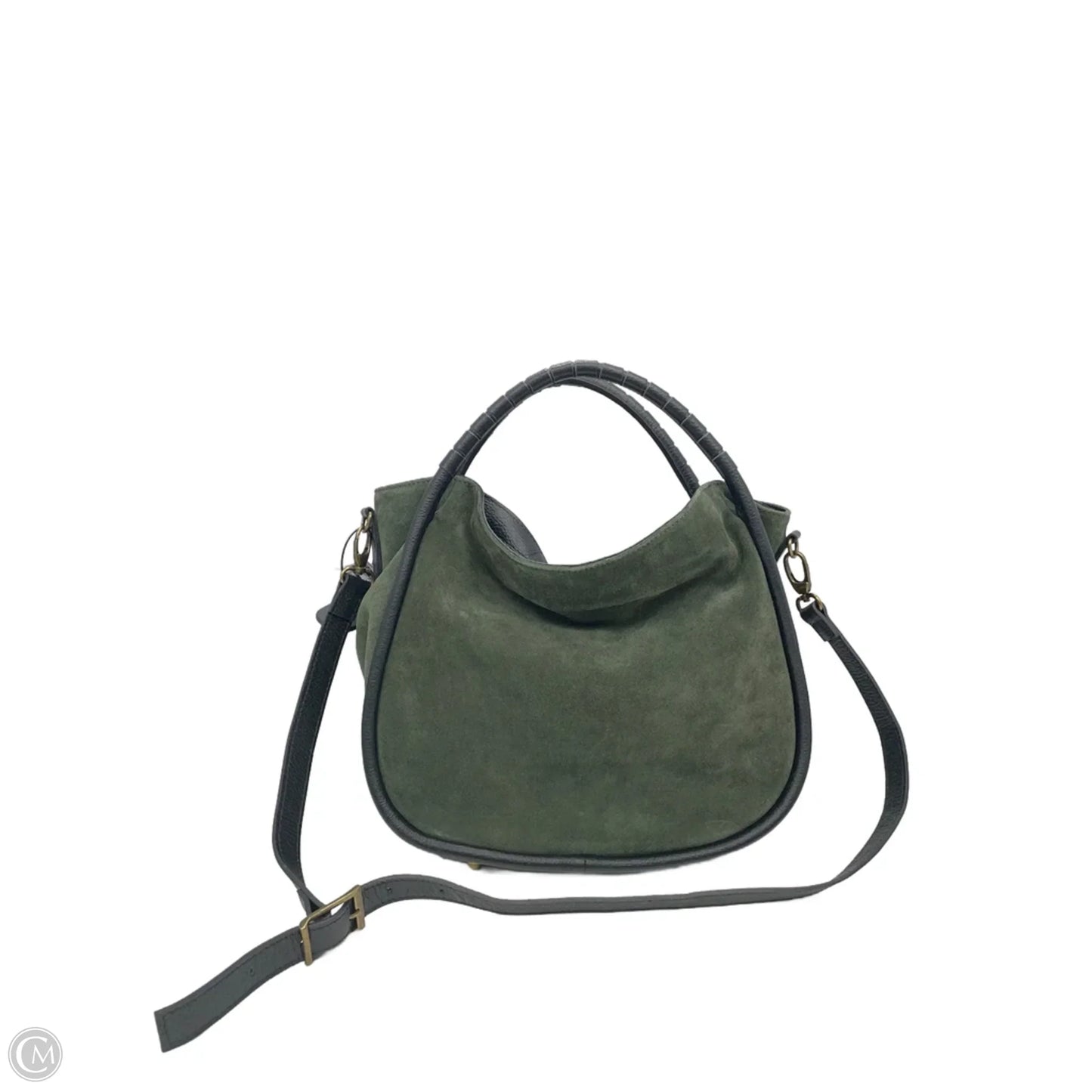 Handbag Leather By Cmc, Size: Large