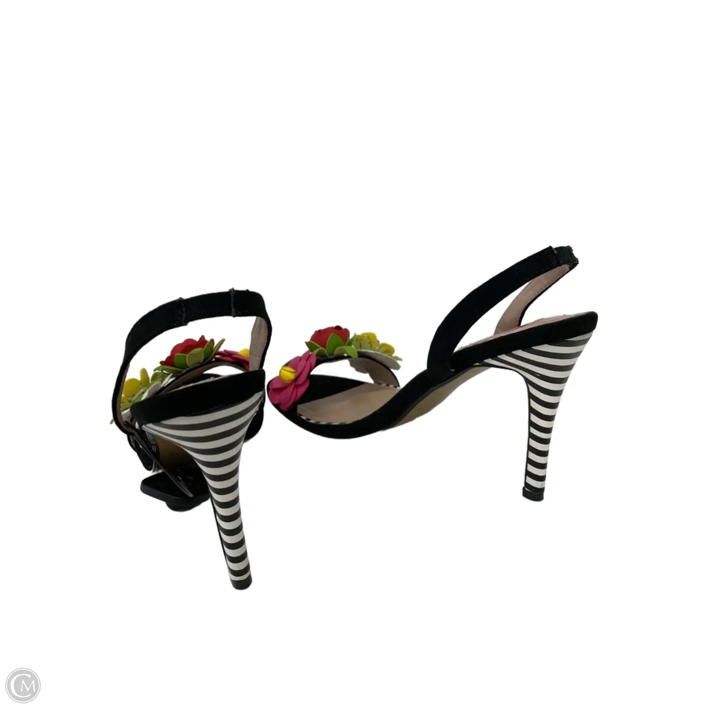 Shoes Heels Stiletto By Betsey Johnson In Floral Print, Size: 9.5