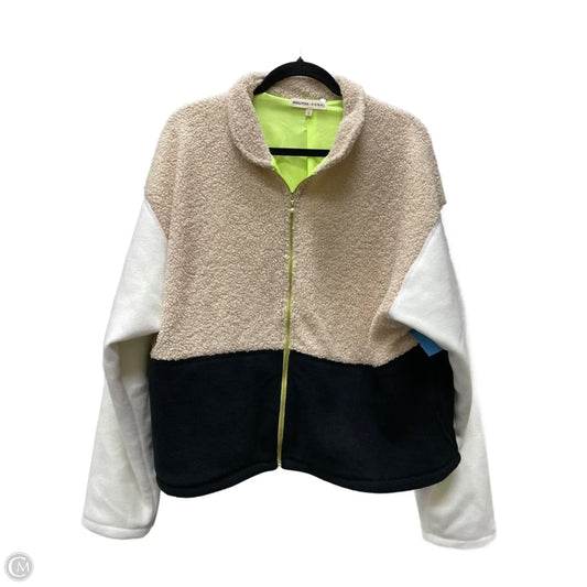 Jacket Faux Fur & Sherpa By soul cycle  In Multi-colored, Size: Xl