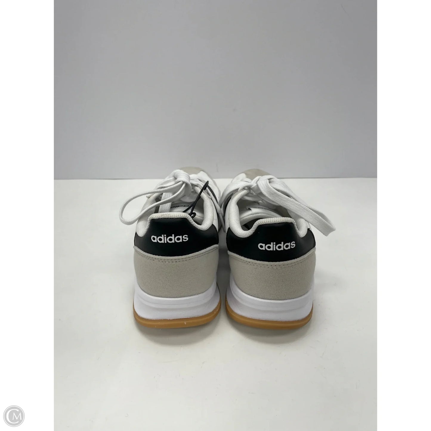 Shoes Sneakers By Adidas In Black & White, Size: 6