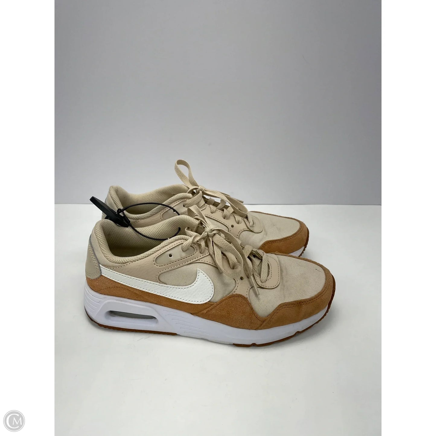 Shoes Sneakers By Nike In Brown & Tan, Size: 8