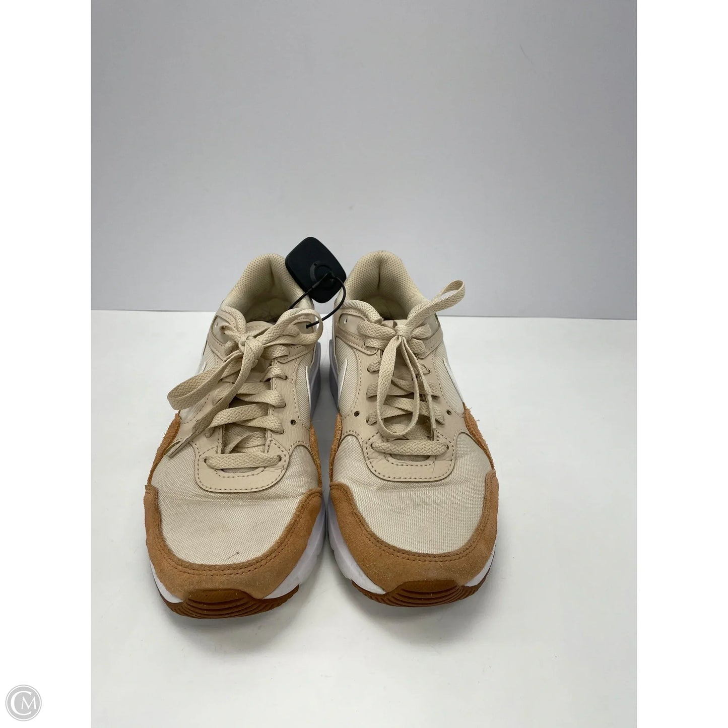 Shoes Sneakers By Nike In Brown & Tan, Size: 8