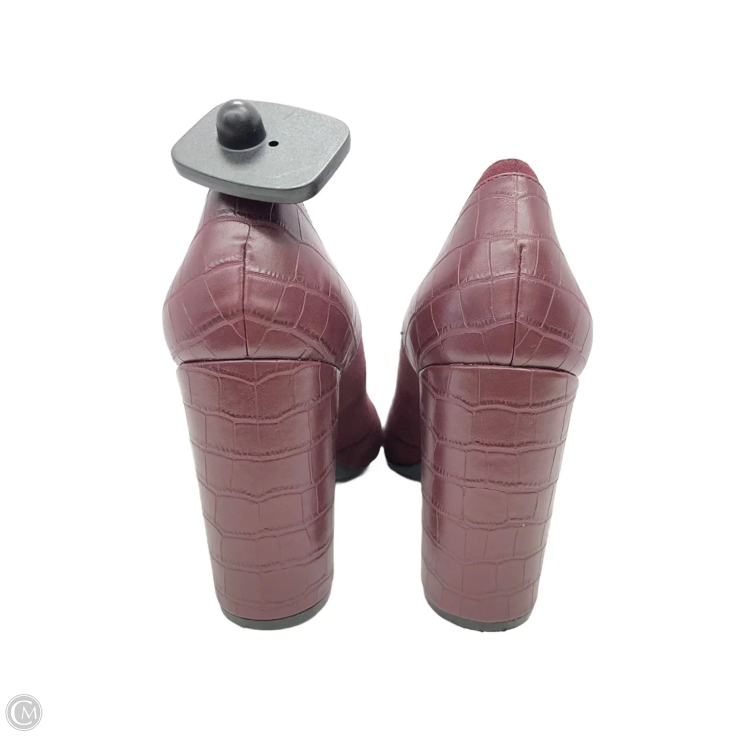 Shoes Heels Block By Nine West In Red, Size: 8.5