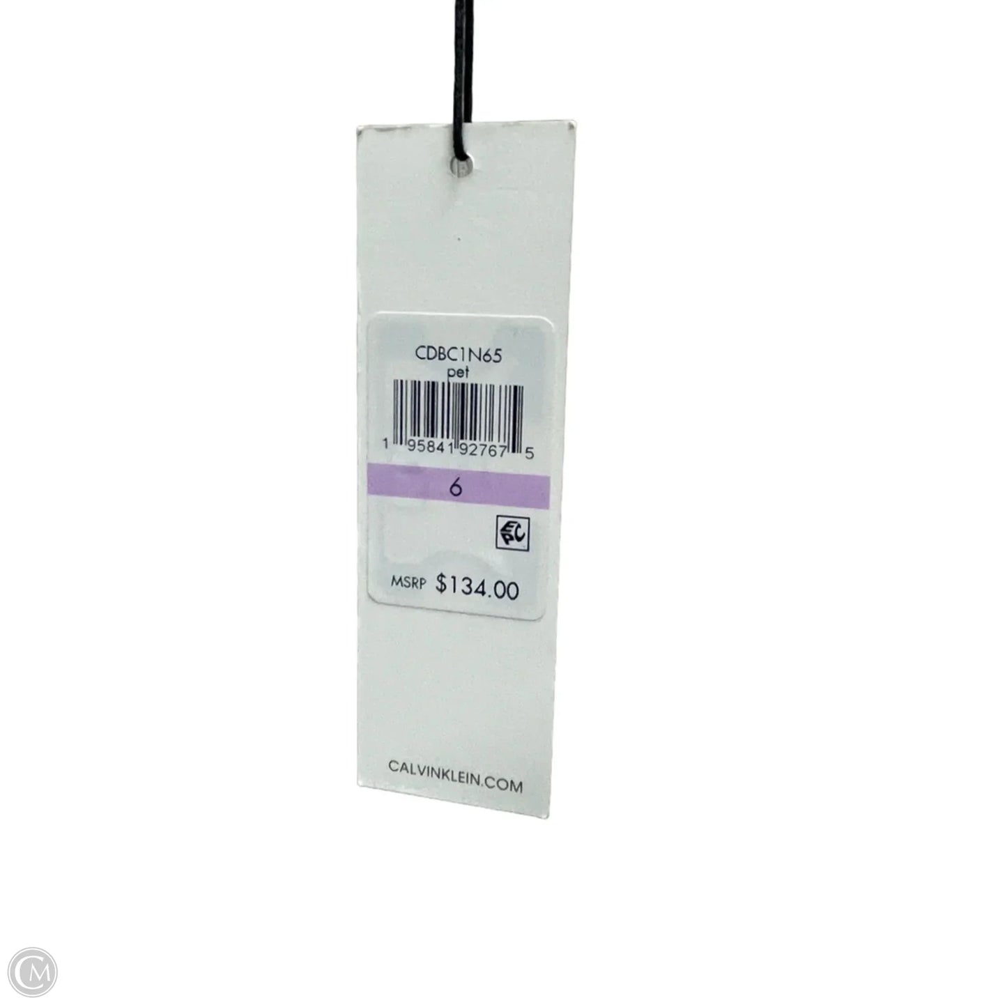 Dress Casual Short By Calvin Klein In Pink, Size: S