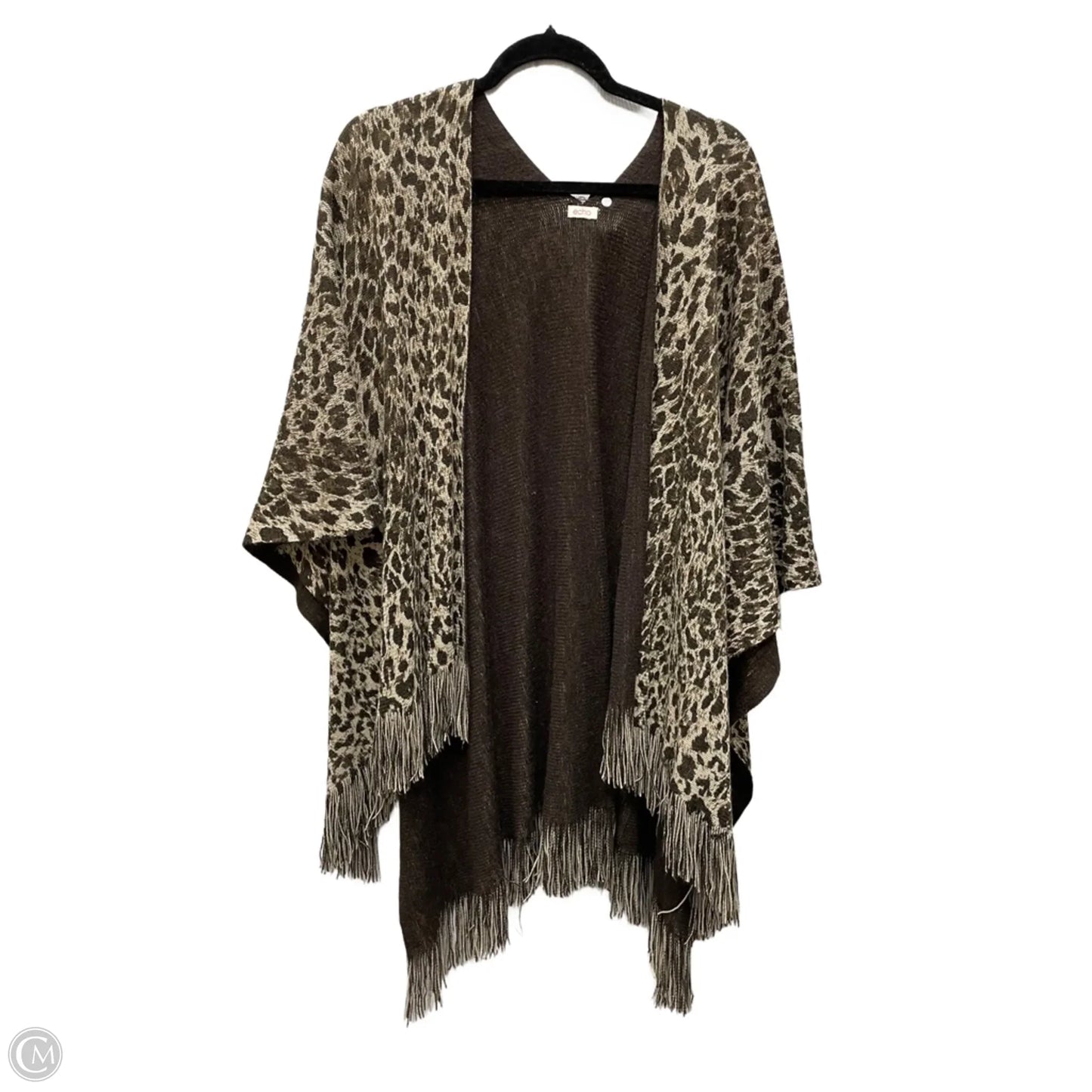 Shawl By Echo In Animal Print, Size: Osfm