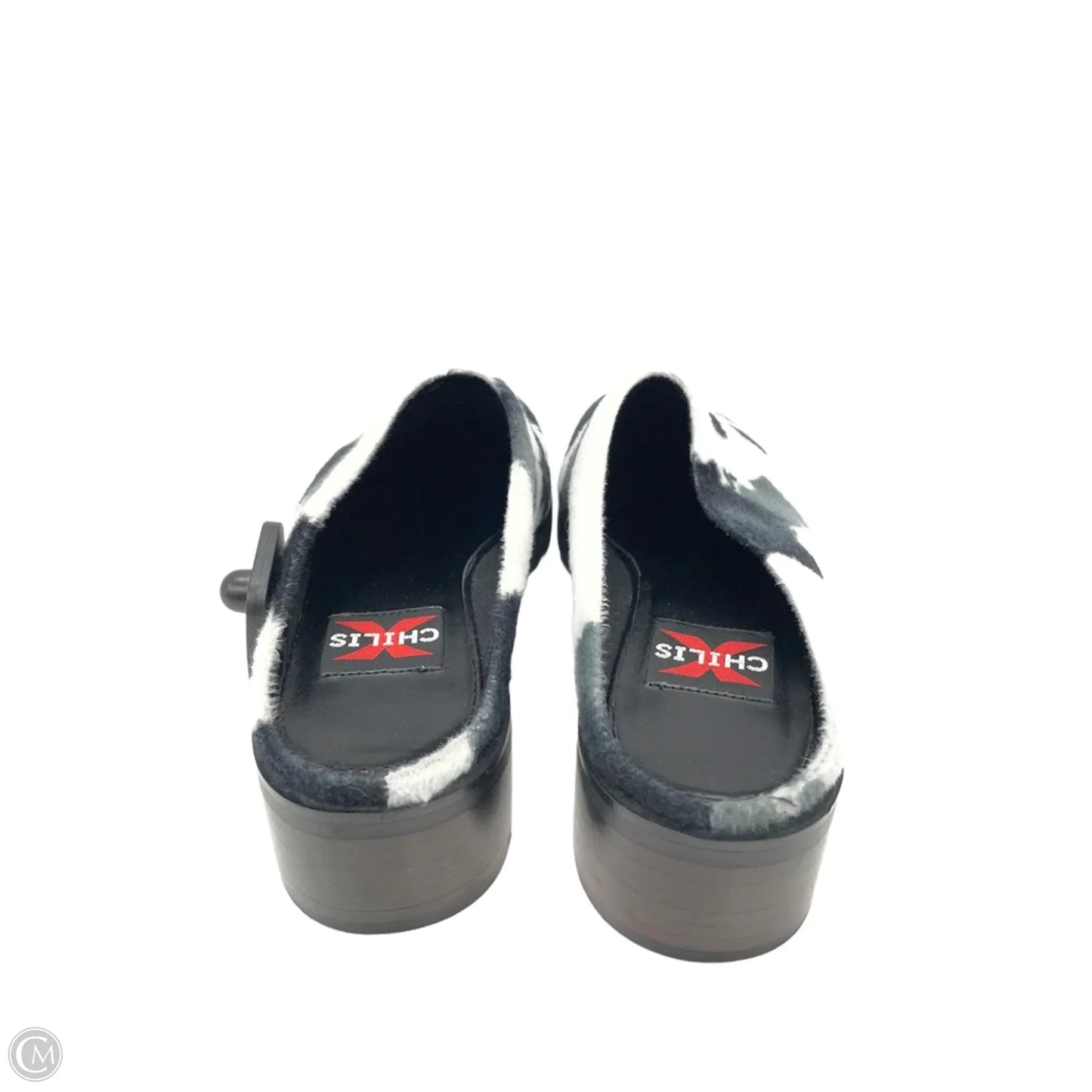 Shoes Heels Block By Clothes Mentor In Animal Print, Size: 8.5