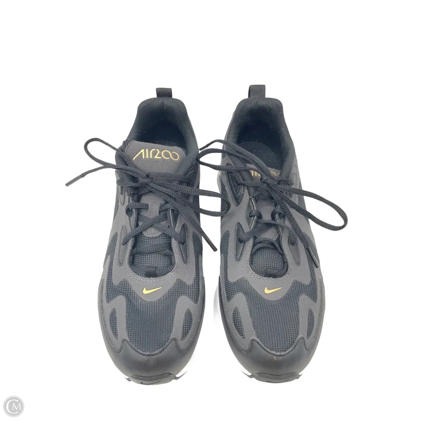 Shoes Athletic By Nike In Black & Gold, Size: 7.5