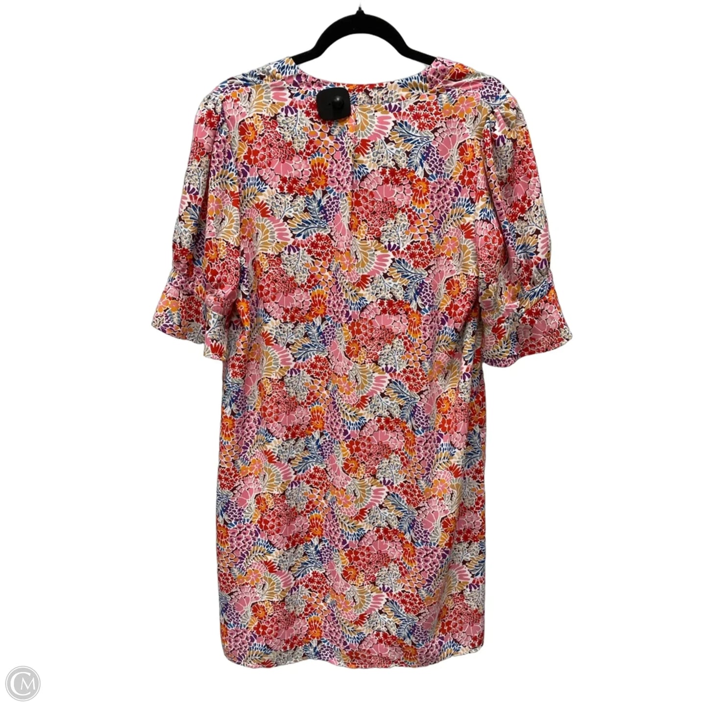 Dress Casual Midi By Clothes Mentor In Floral Print, Size: L