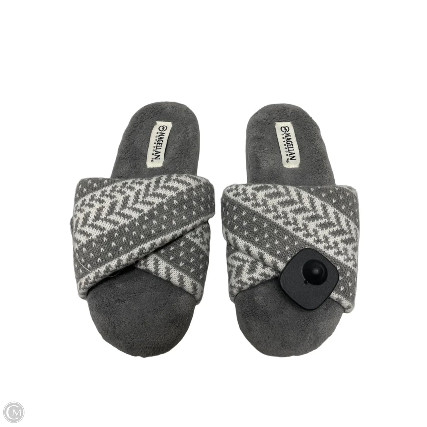 Sandals Heels Platform By Magellan In Grey & White, Size: 9