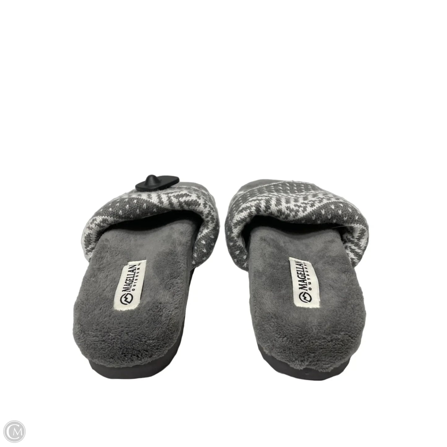 Sandals Heels Platform By Magellan In Grey & White, Size: 9