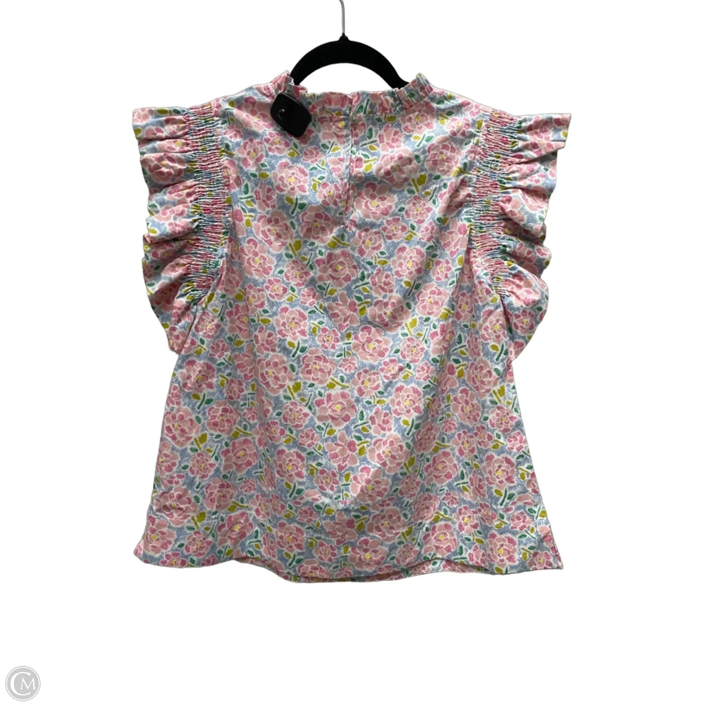 Top Short Sleeve By Jodifl In Floral Print, Size: S