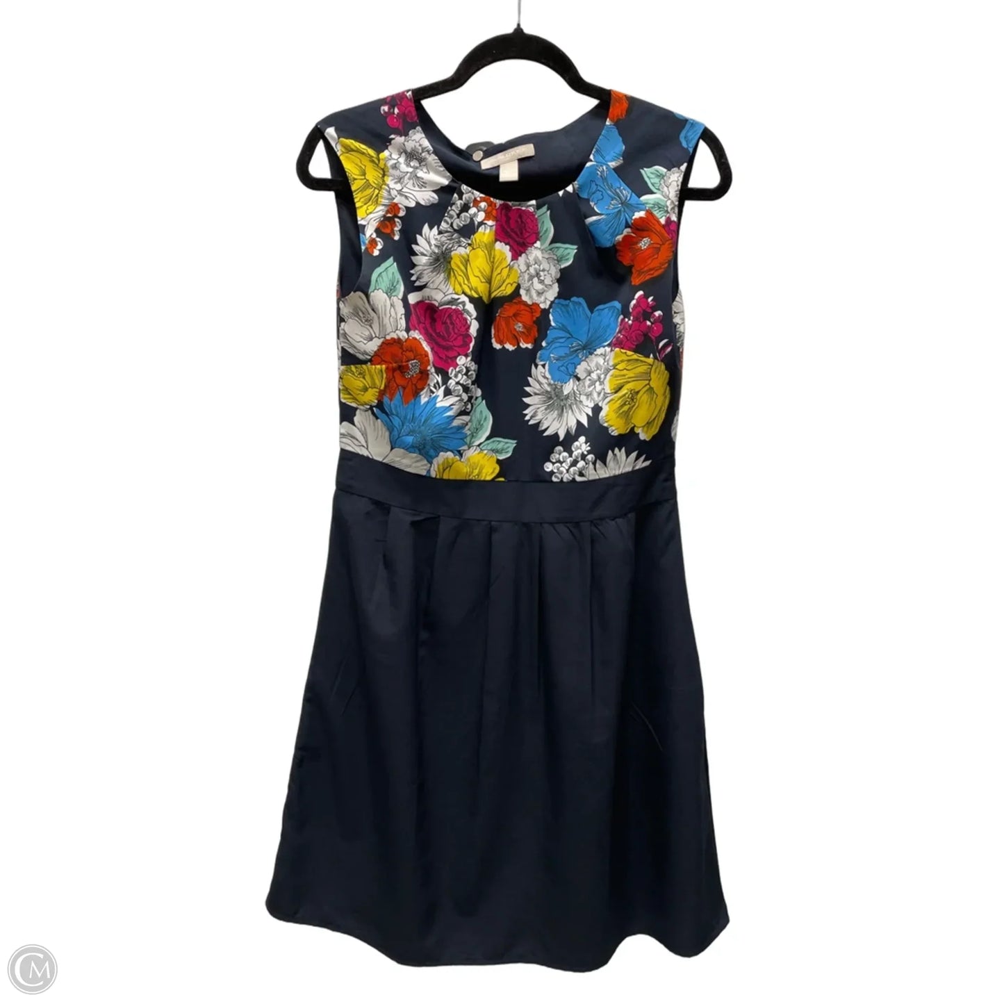 Dress Casual Short By Banana Republic In Navy, Size: M