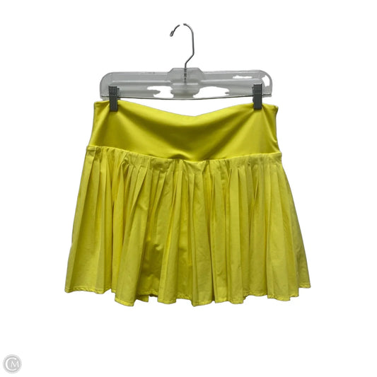 Athletic Skort By All In Motion In Yellow, Size: L