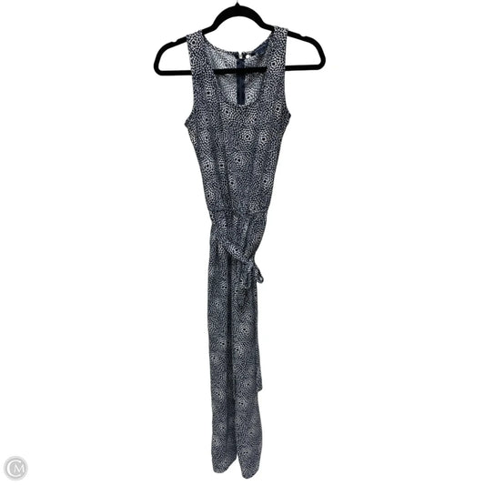 Jumpsuit By Tommy Hilfiger In Blue & White, Size: Xs