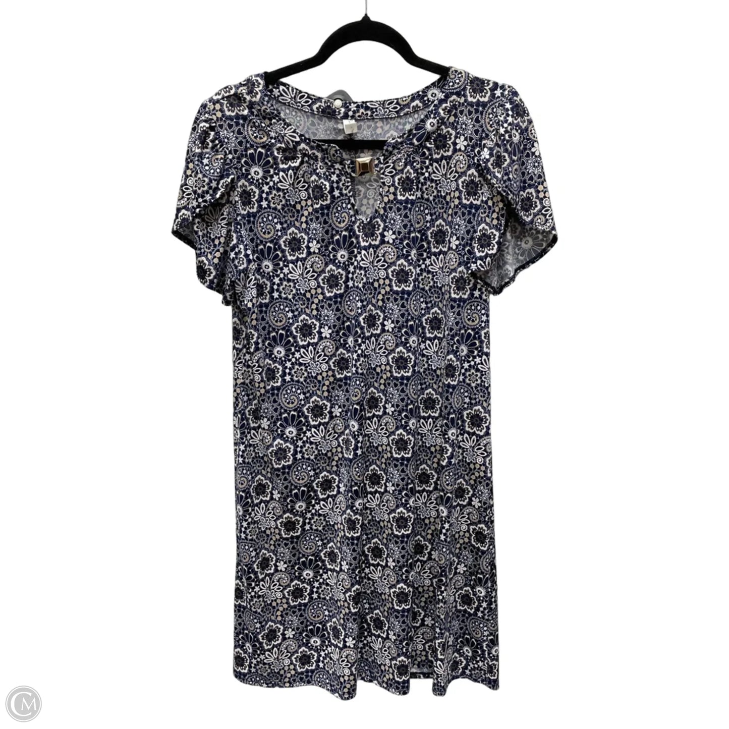 Dress Casual Short By Perseption Concept In Floral Print, Size: M