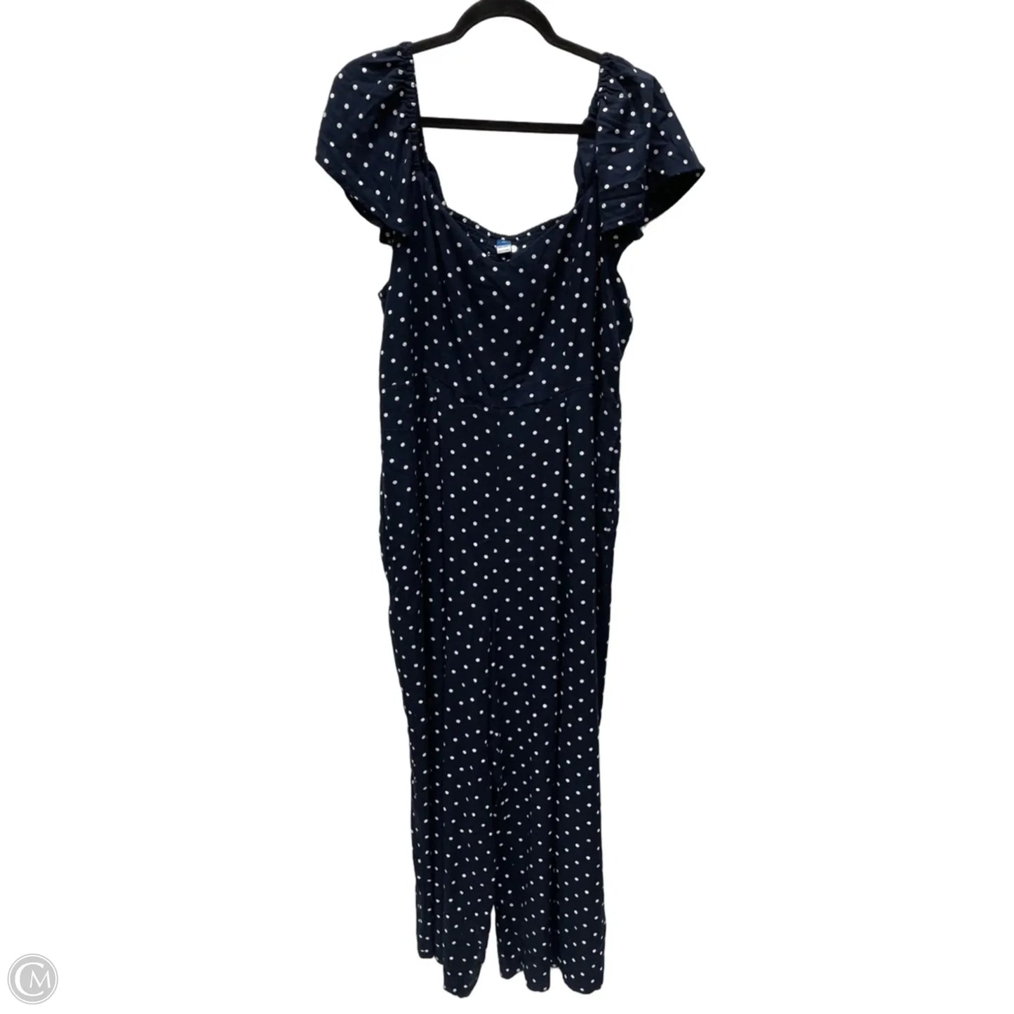 Jumpsuit By Old Navy In Blue & White, Size: Xl
