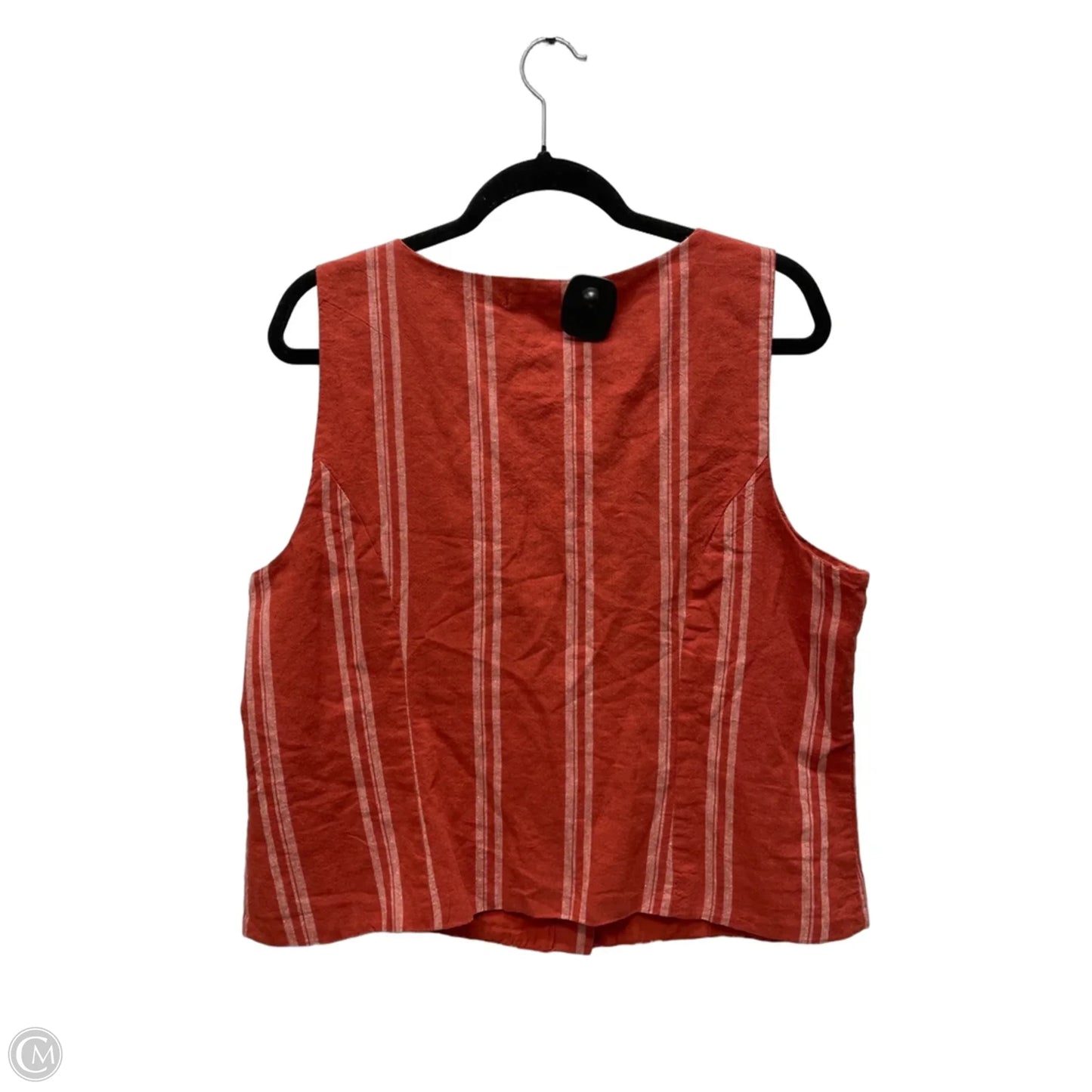 Top Sleeveless By And Now This In Orange, Size: Xl