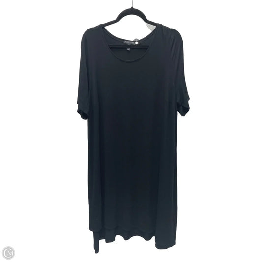Dress Casual Midi By Eileen Fisher In Black, Size: 2x
