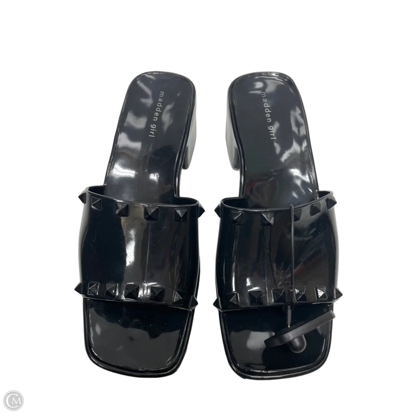 Sandals Heels Block By Madden Girl In Black, Size: 10