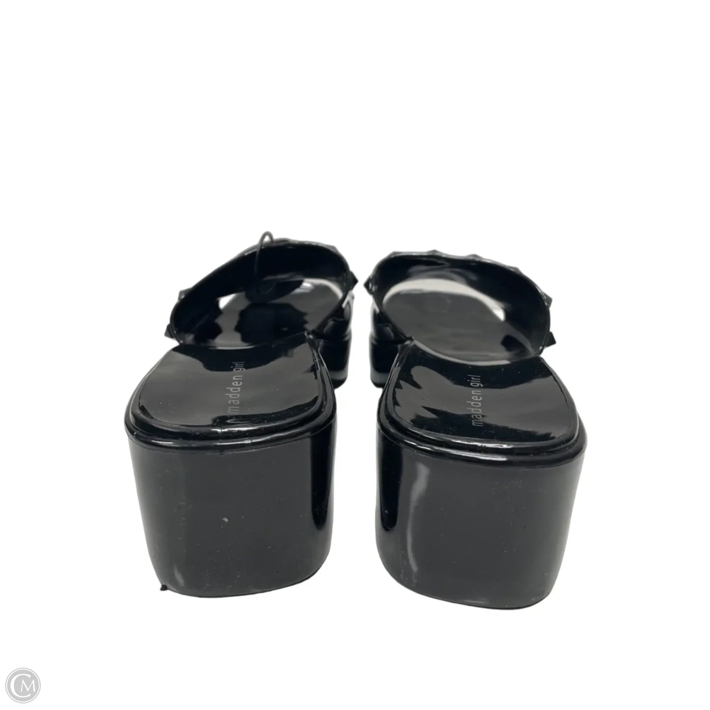 Sandals Heels Block By Madden Girl In Black, Size: 10