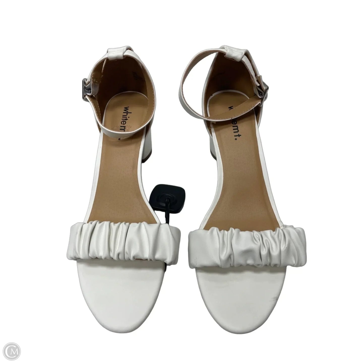 Shoes Heels Block By White Mountain In White, Size: 10