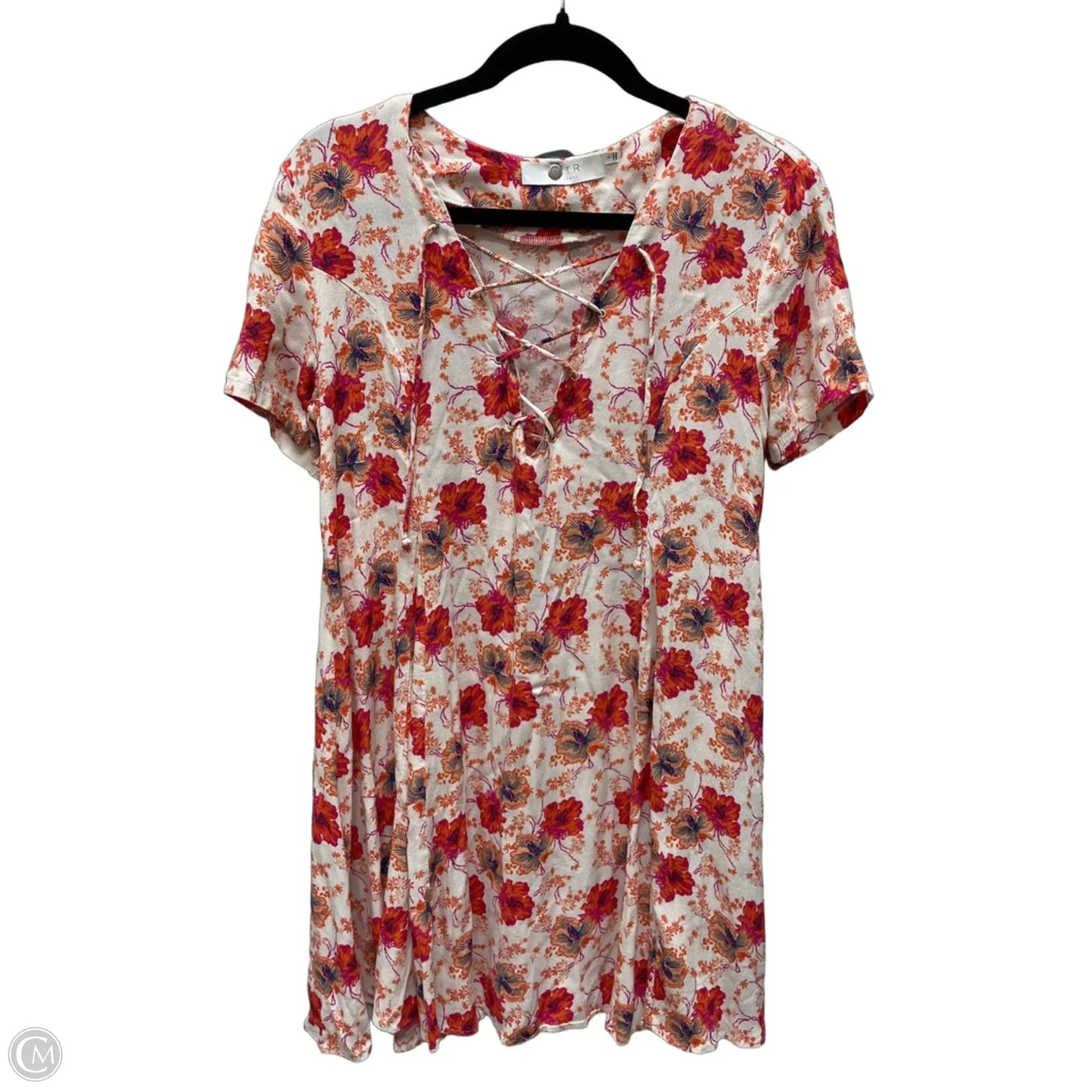 Dress Casual Short By Astr In Floral Print, Size: S