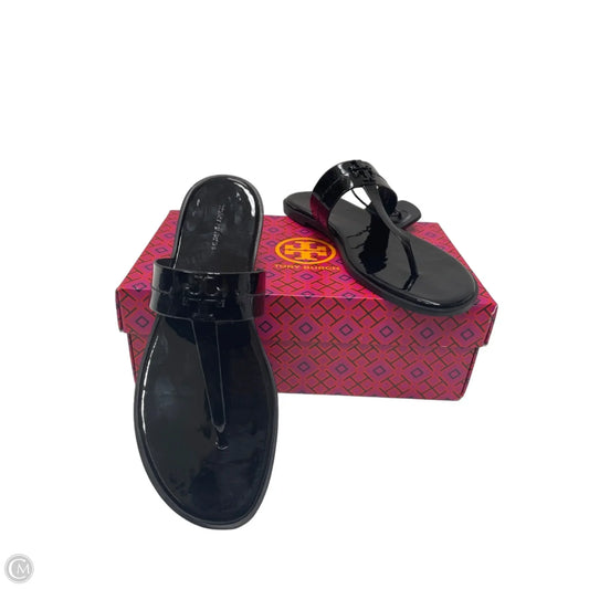 Sandals Designer By Tory Burch In Black, Size: 9.5