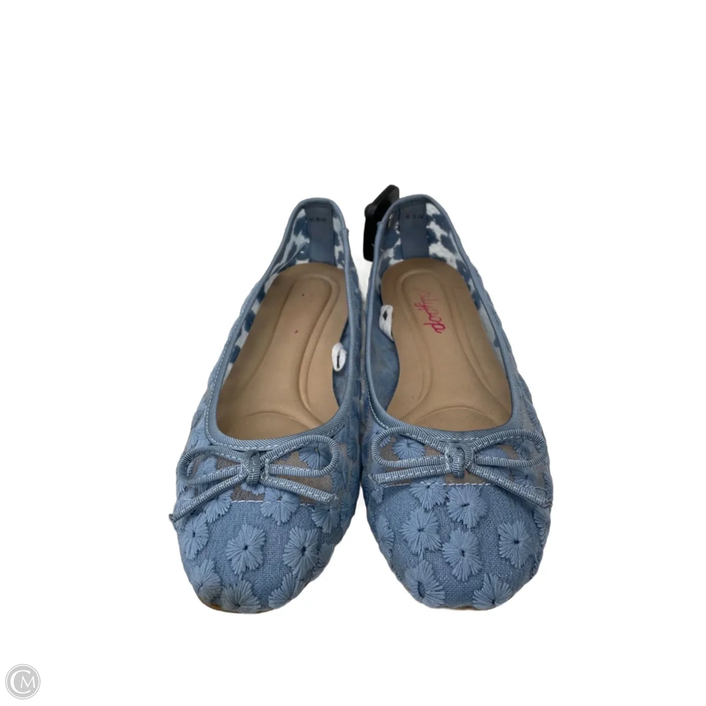 Shoes Flats By Jelly Pop In Blue, Size: 6.5