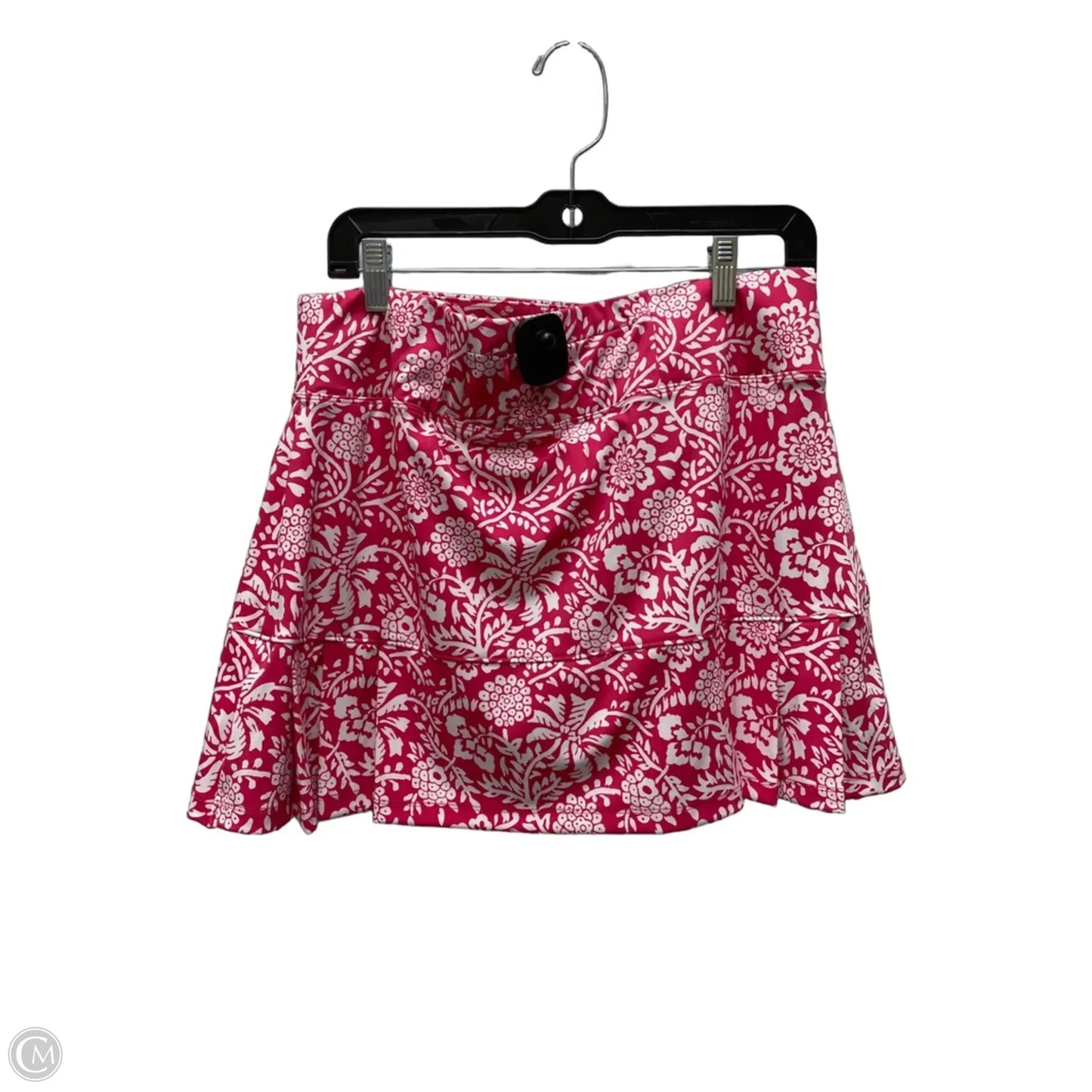 Athletic Skort By Sigrid Olsen In Pink & White, Size: L
