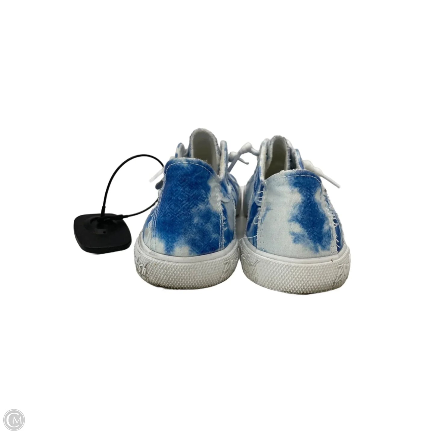 Shoes Flats By Blowfish In Blue & White, Size: 6.5