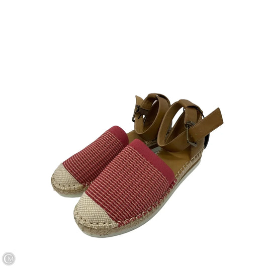 Shoes Flats By Crown Vintage In Red, Size: 7