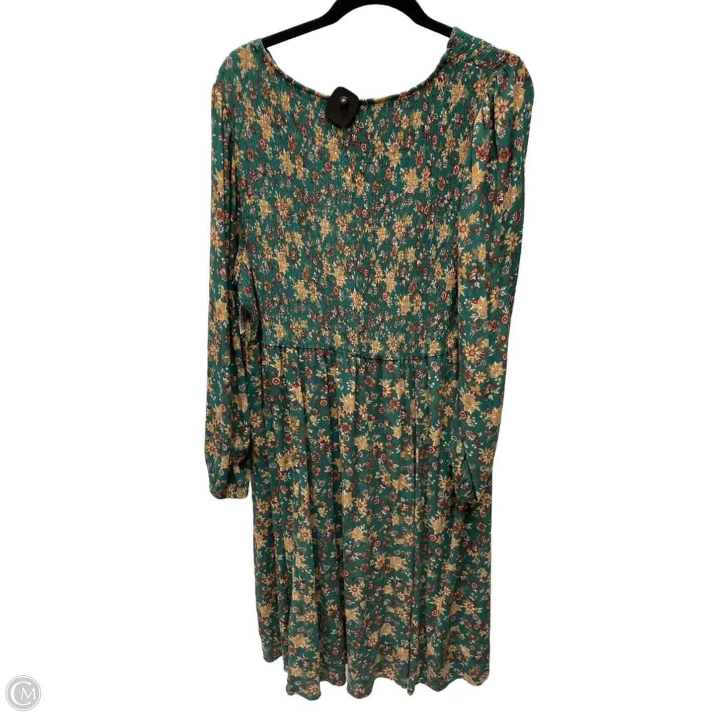 Dress Casual Midi By Torrid In Floral Print, Size: 2x
