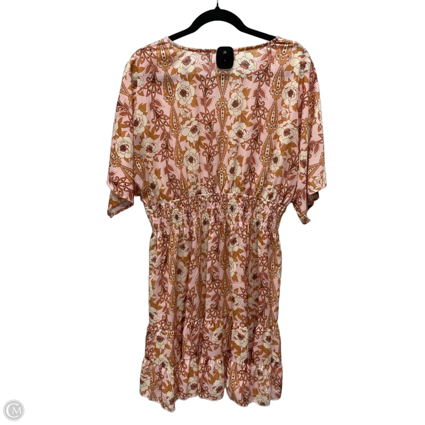 Dress Casual Short By Clothes Mentor In Floral Print, Size: Xl
