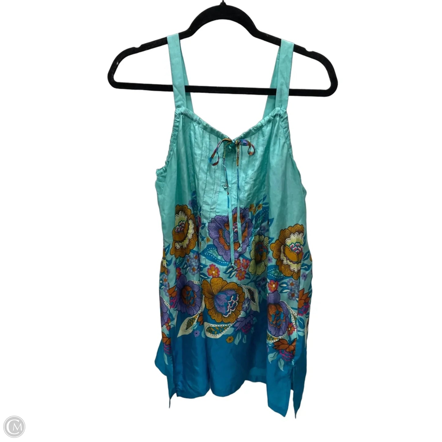 Top Sleeveless By Johnny Was In Floral Print, Size: S