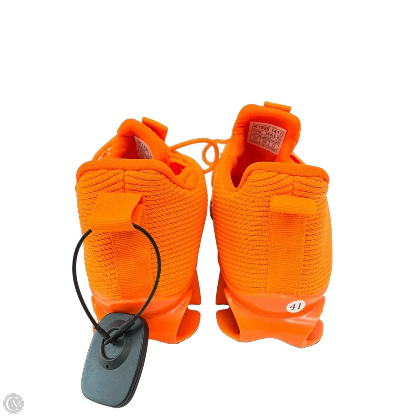 Shoes Athletic By Clothes Mentor In Orange, Size: 10.5