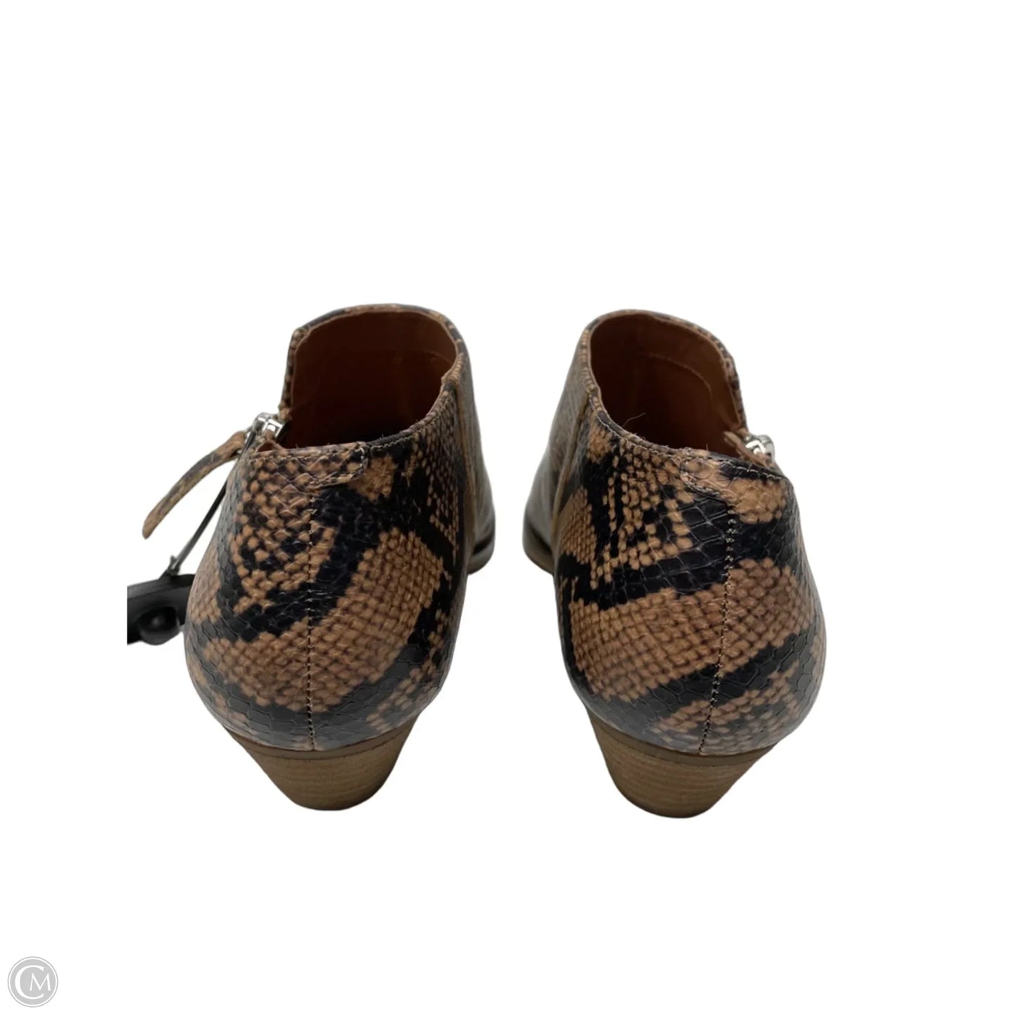 Shoes Heels Block By Chelsea And Violet In Snakeskin Print, Size: 9