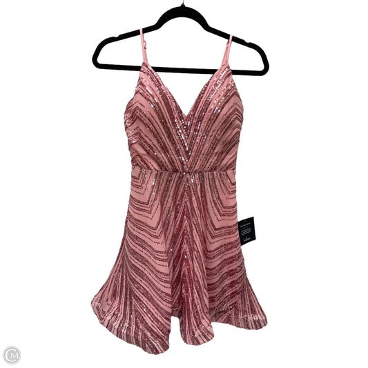 Dress Party Short By Lulu In Pink, Size: S