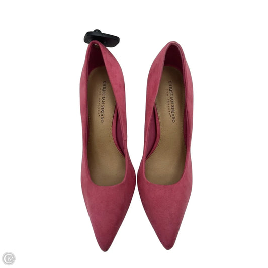 Shoes Heels Stiletto By Christian Siriano In Pink, Size: 10