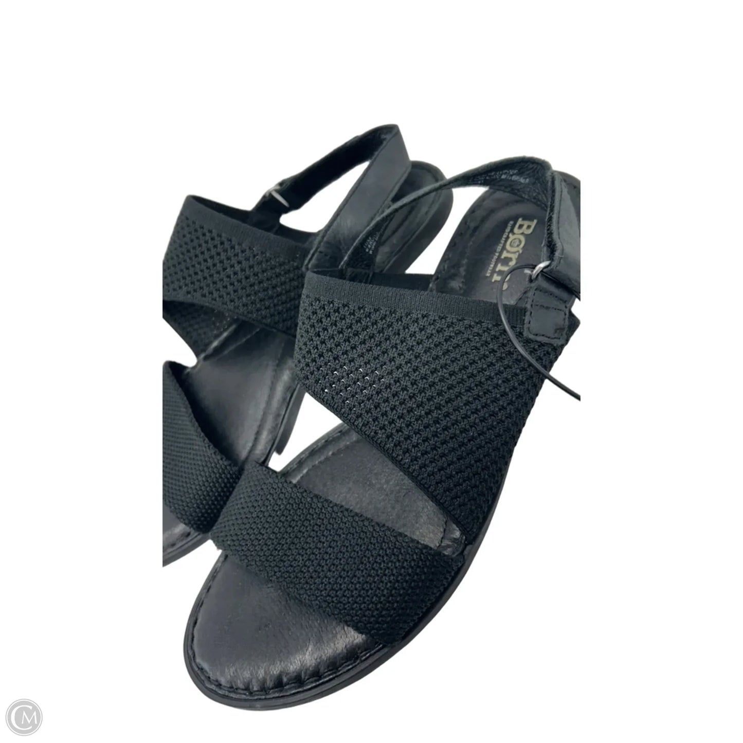 Sandals Flats By Born In Black, Size: 10