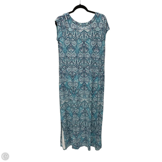 Dress Casual Maxi By J. Jill In Geometric Pattern, Size: S